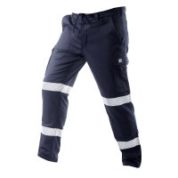 [ATROU601-NA-S] ARCSHIELD 240GSM FR STRETCH ELASTIC WAIST CARGO TROUSER, INH (S)