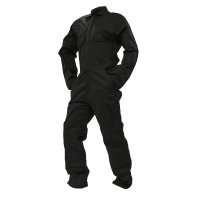 [820016-4] OVERALL LS, 300GSM COTTON, BLACK-SIZE (4)