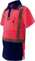 [PCP1216-PK/NA-2] CAUTION CHILDREN'S MICRO FIBRE POLO-SIZE (2)