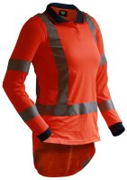 [PCP1219-FLOR-4] CAUTION L/S TTMC-W WOMEN'S MICRO FIBRE POLO-SIZE (4)
