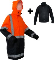 [PCR4035-FLOR/NA-XS] ESKO STORM PRO D/N FLEECE LINED JACKET SET-SIZE (XS)
