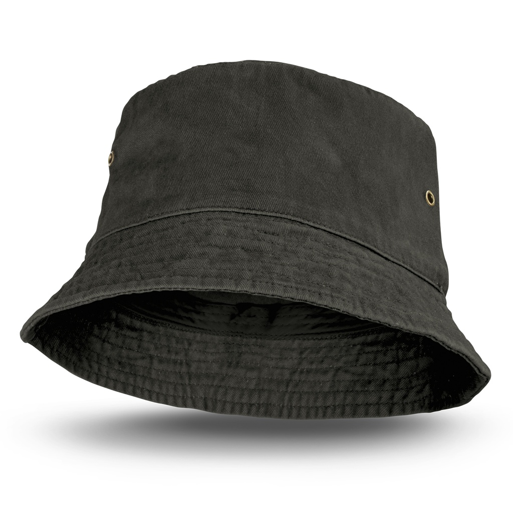 [120397] Faded Bucket Hat - 120416 (LARGE, Black)