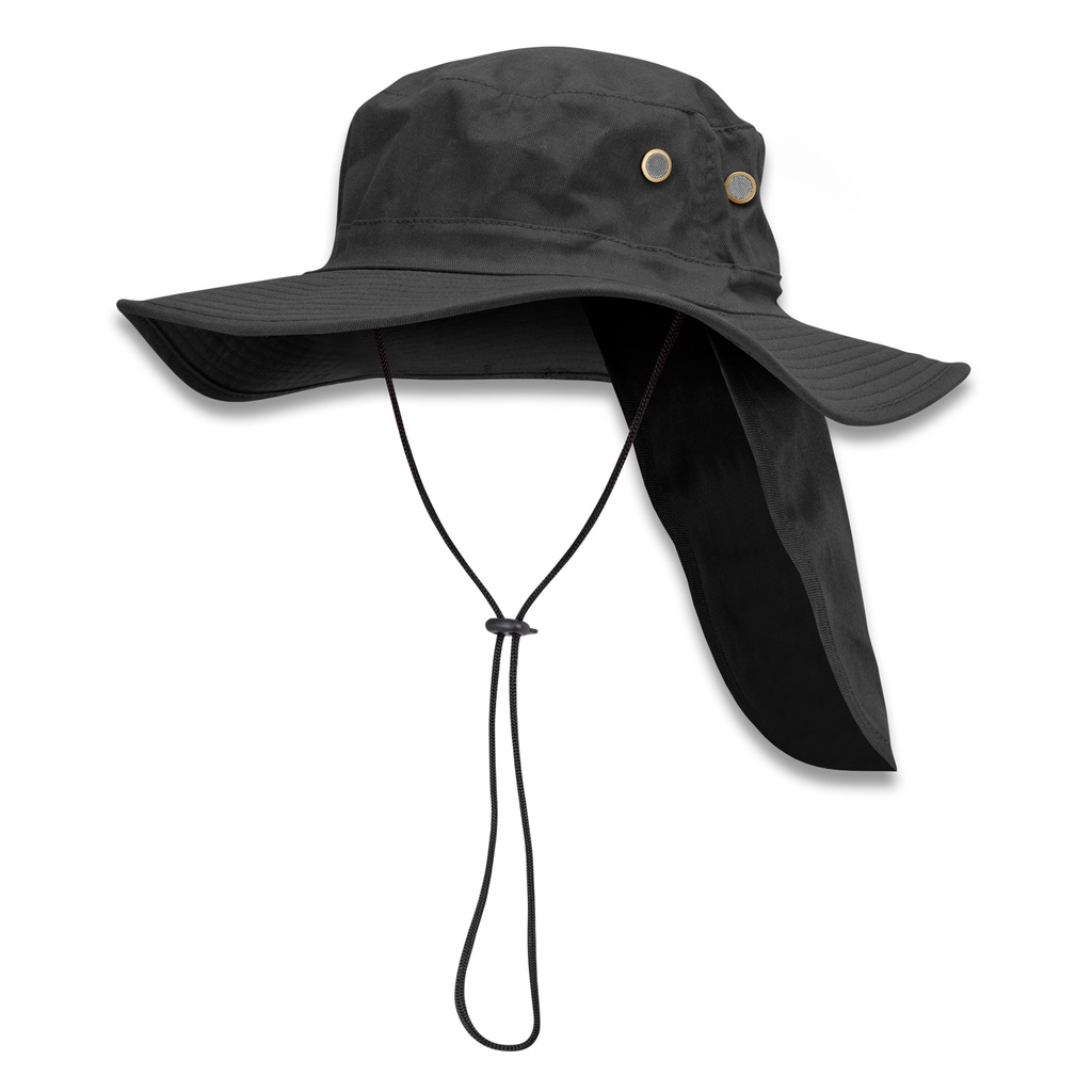 [125606] Legionnaire Wide Brim Hat - 125572 (LARGE, Black)