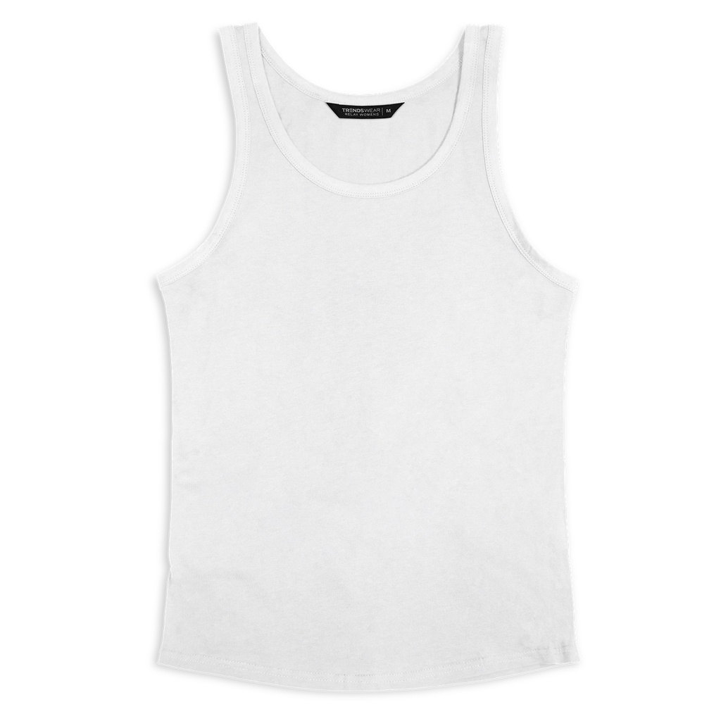 [126316] TRENDSWEAR Relay Women's Tank Top - 122461 (XS, White)