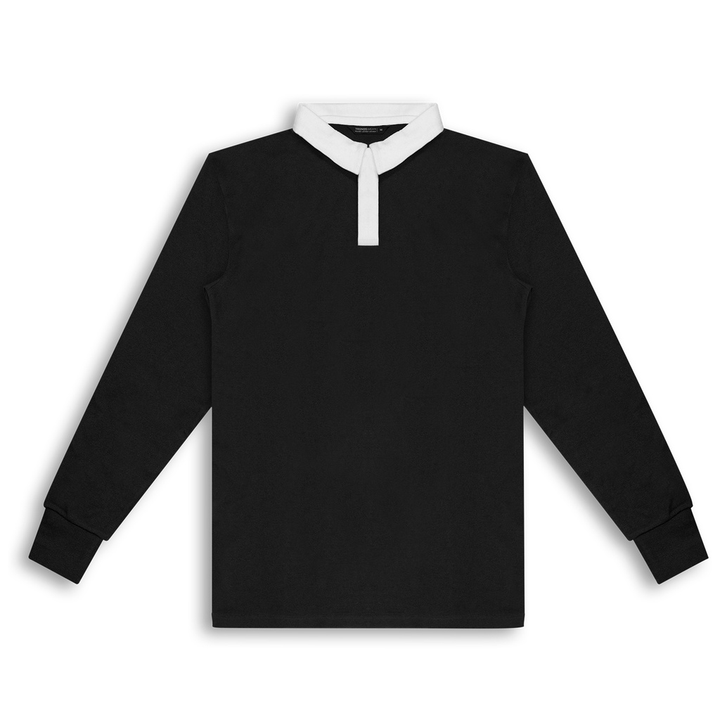 [124218] TRENDSWEAR Rugby Unisex Jersey - 124718 (XS, Black)