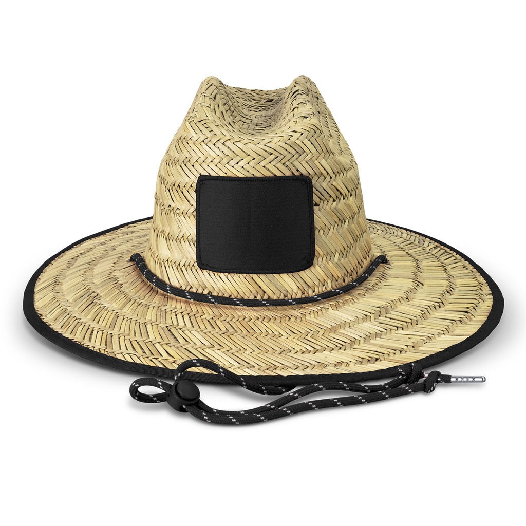 [126369] Tiki Straw Hat - 126396 (LARGE, Black)