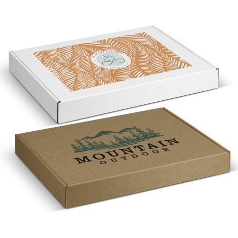 Die Cut Box with Locking Lid - 320x230x35mm - 127038